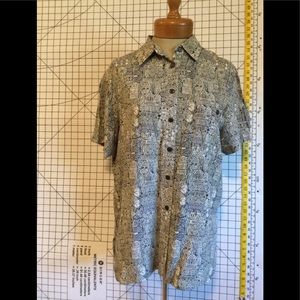 Soft Wear Geometric Print Large